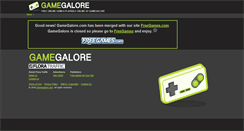 Desktop Screenshot of gamegalore.com